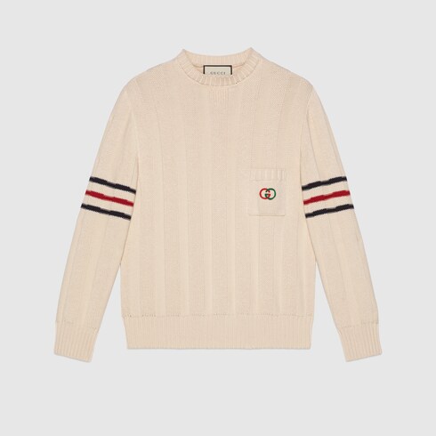 gucci round neck sweaters