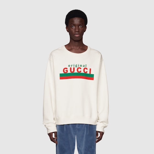 Sudadera con estampado Original Gucci