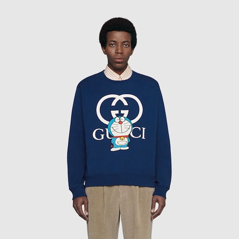 gucci sweatshirt blue
