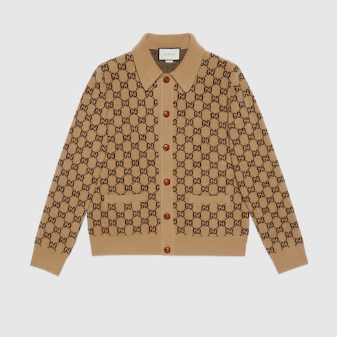 Gucci GG wool cardigan. 1