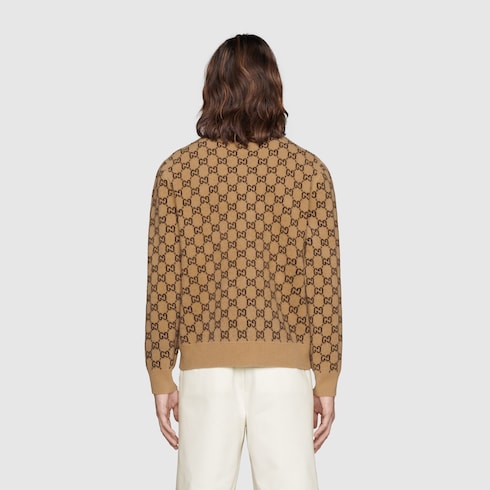 Gucci GG wool cardigan. 4