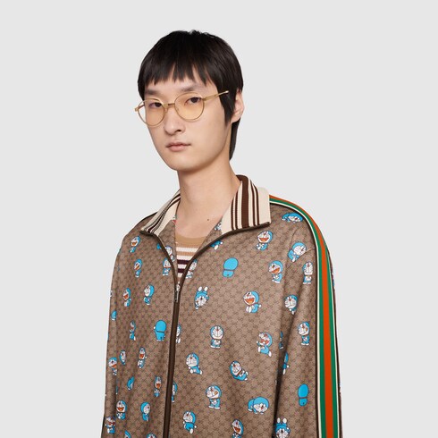 Gucci ドラえもん X Gucci Gg ジップアップ ジャケット Detail 2 Gucci Jp