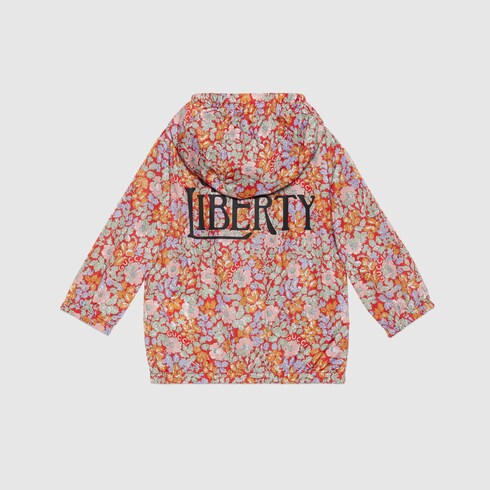 Gucci Baby Gucci Liberty floral nylon jacket - 647438XWANE6134