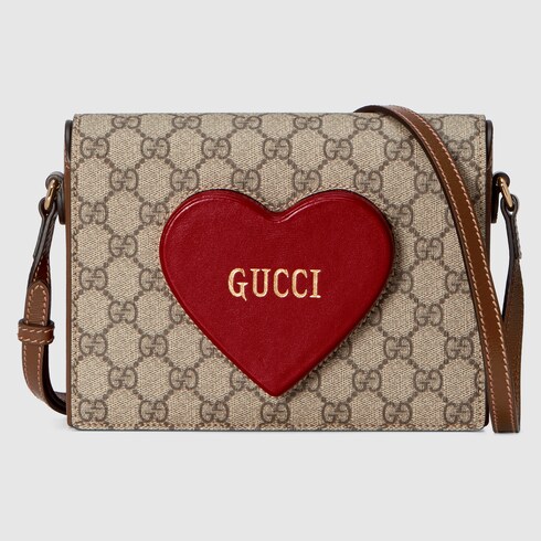 gucci heart shaped bag