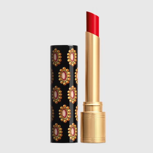 red gucci lipstick