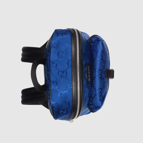 blue gucci backpack