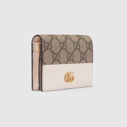 GG Marmont bi-colour card case wallet Detail 4