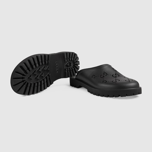 Gucci gg slip on hotsell