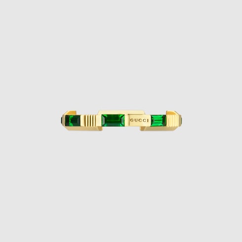 Gucci Link to Love tourmaline ring Detail 2