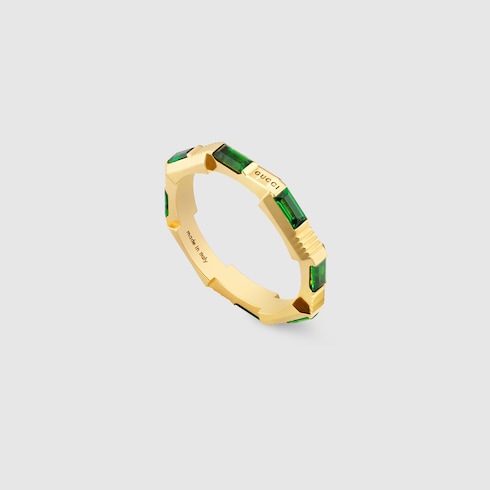 Gucci Link to Love tourmaline ring Detail 2