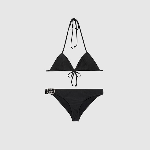 Gucci Jersey bikini with Interlocking G. 3