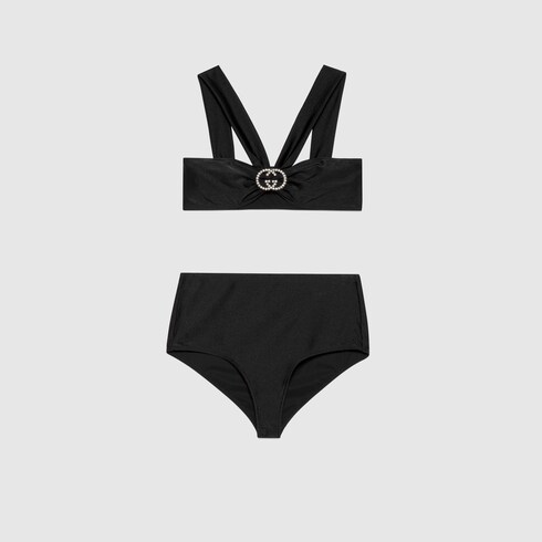 Gucci Jersey bikini with Interlocking G. 1