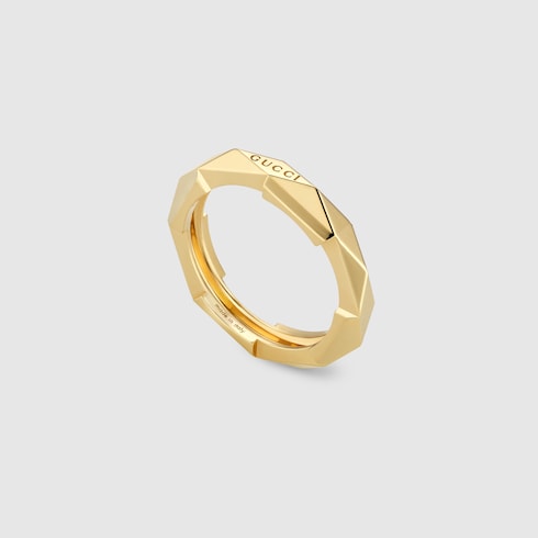 Gucci Link to Love studded ring Detail 2