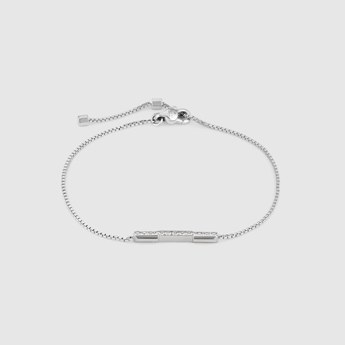 Bracelet Gucci Link to Love avec diamants