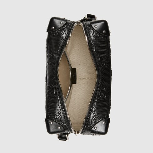 gucci embossed tote