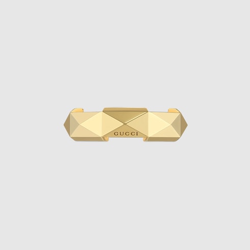 Gucci Link to Love studded ring Detail 2