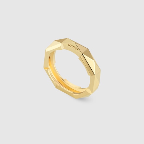 Gucci Link to Love studded ring Detail 2