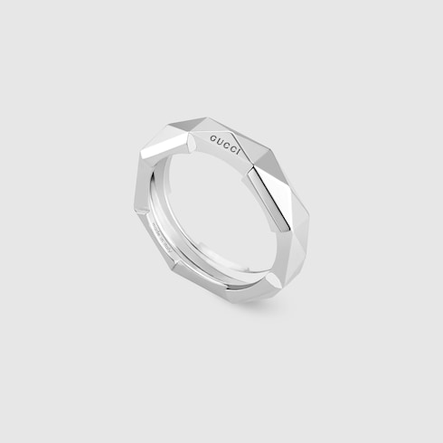 Bague Gucci Link to Love cloutée