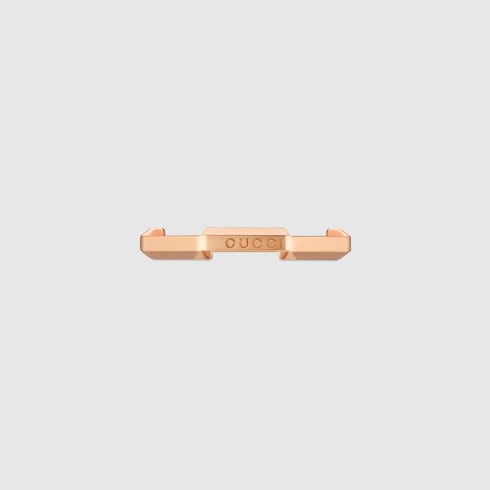 Gucci Link to Love Ring mit Spiegel-Finish