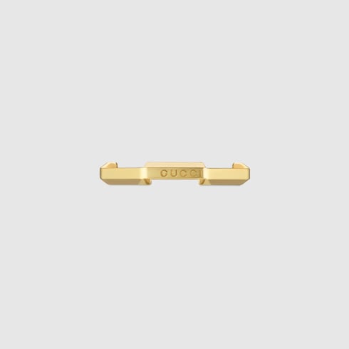 Gucci Link to Love mirrored ring