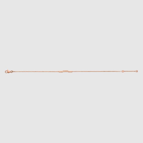 Bracciale Gucci Link to Love con barretta 'Gucci'