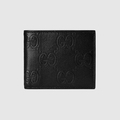 gucci wallet embossed