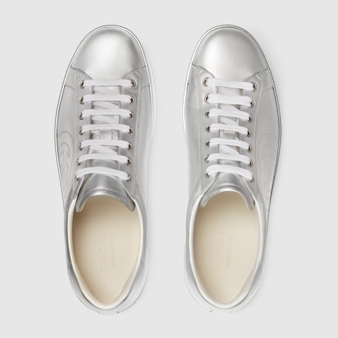 Gucci Men's metallic Ace sneaker. 3