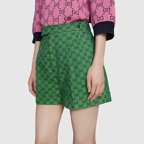 gucci canvas shorts