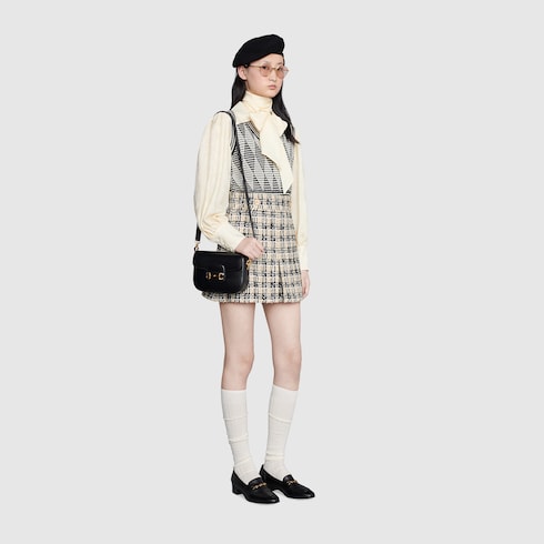 Bolso de hombro Gucci Horsebit 1955 pequeño