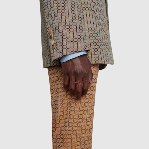 Кольцо Gucci Link to Love с зеркальным эффектом