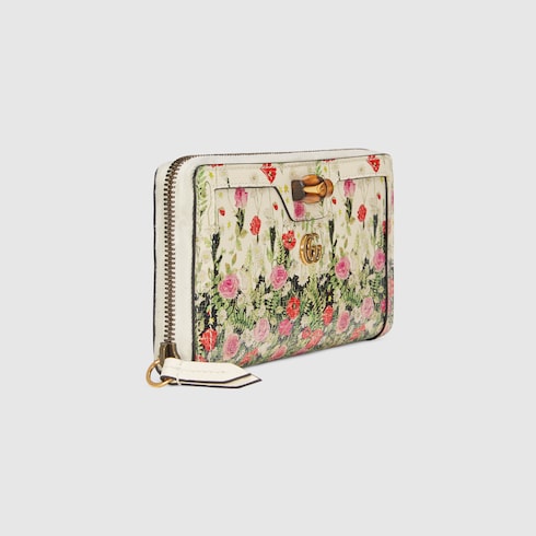 Gucci Diana Brieftasche mit Print von Yuko Higuchi