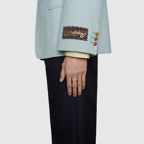 Gucci Link to Love系列18k金钻石戒指