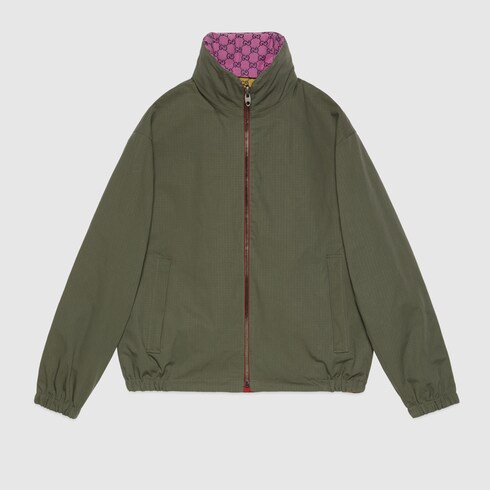 Gucci GG Multicolor canvas zip jacket - 658114Z8AOH9870