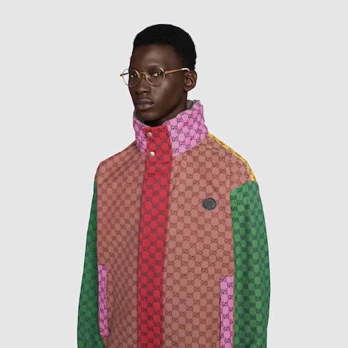 Gucci GG Multicolor canvas zip jacket - 658114Z8AOH9870