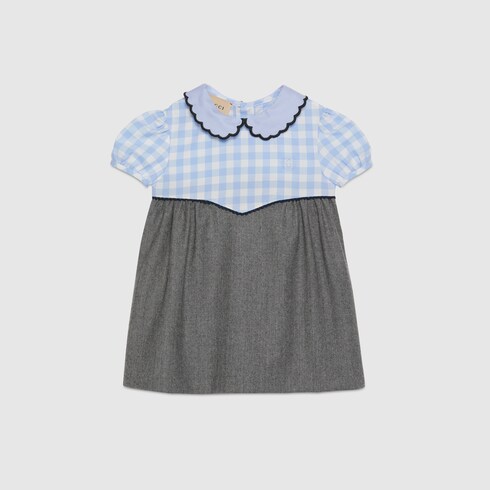 Baby Warm Gucci Style Hood Dress for Winters