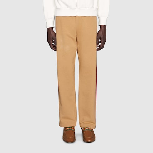 Cotton trousers with Web Detail 3