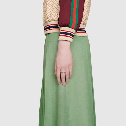 Gucci Link to Love 18k studded ring