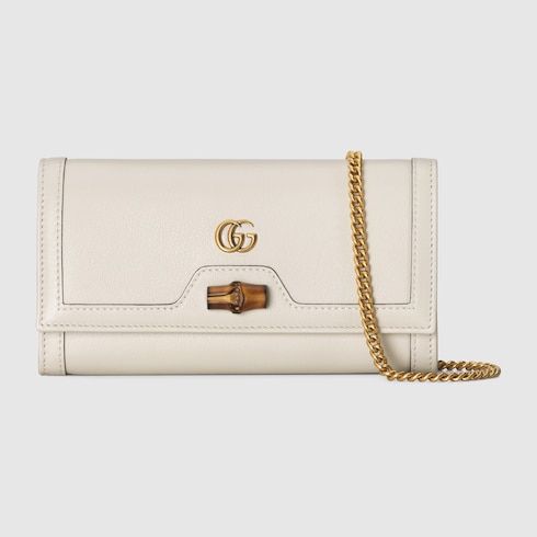 Gucci card holder with chain hot sale