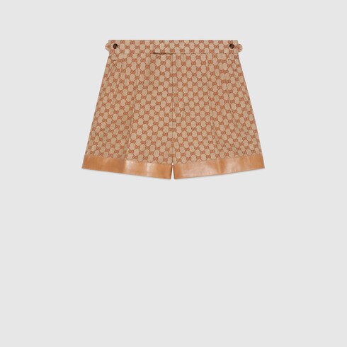 Шорты из льняного текстиля GG