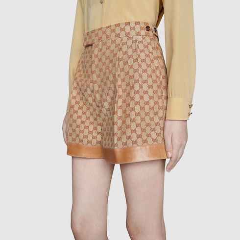 Шорты из льняного текстиля GG