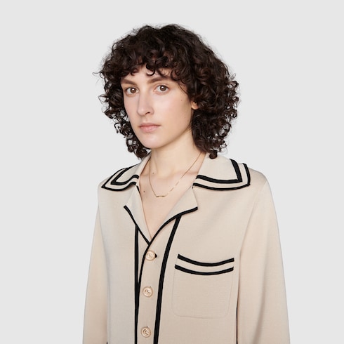 Ожерелье Gucci Link to Love с планкой «Gucci»