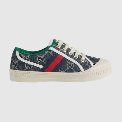 gucci blue trainers