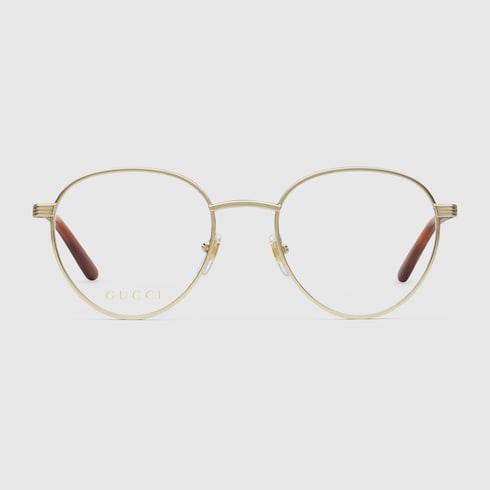 Oval optical frame