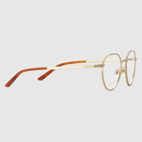 Oval optical frame