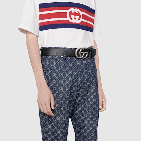 GG Marmont wide belt  Detail 4