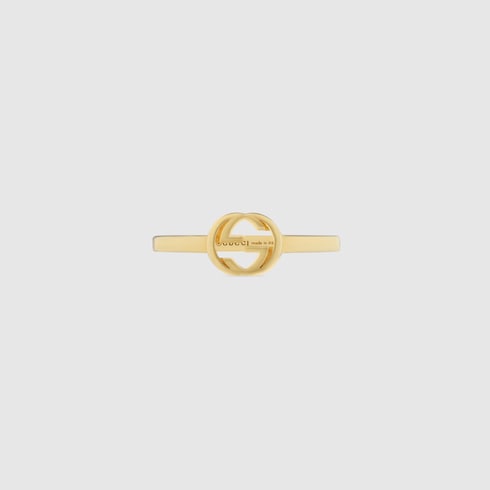 Gucci Interlocking ring Detail 2