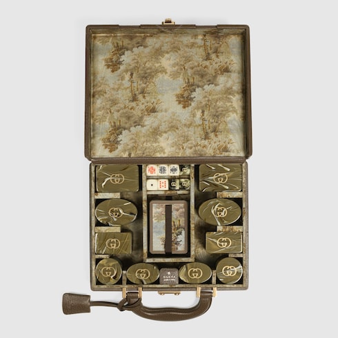 Decorative Poker set with Web and Double G