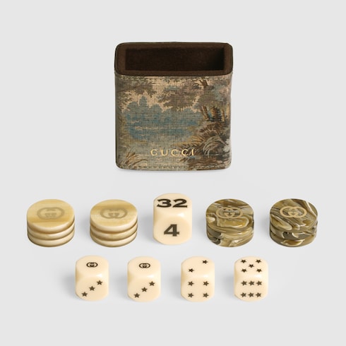 Decorative backgammon set with Web and Double G Detail 6