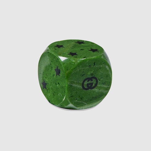 Dice set with Interlocking G