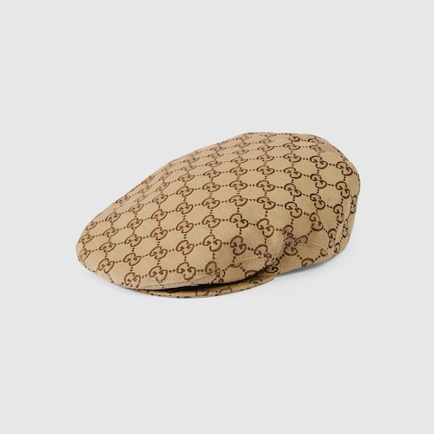 Gucci GG cotton drill flat cap. 1